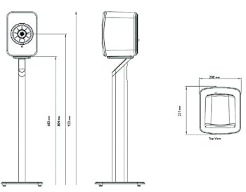 S1 フロアスタンド ホワイト KEF LSX専用 スタンド SP4014AA Amazon.com: KEF S1 Floorstand for LSX II (Mineral White